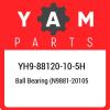 YH9-88120-10-5H Yamaha Ball bearing (n9881-20105 YH988120105H, New Genuine OEM P