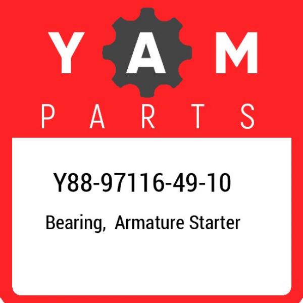 Y88-97116-49-10 Yamaha Bearing, armature starter Y88971164910, New Genuine OEM P #1 image