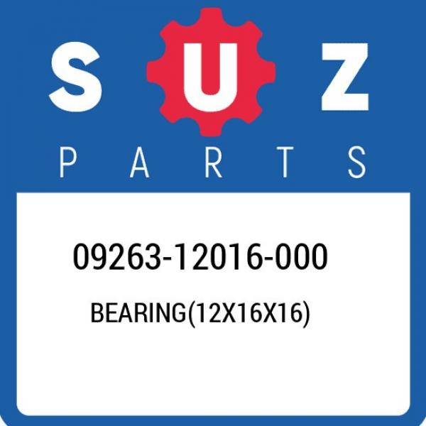 09263-12016-000 Suzuki Bearing(12x16x16) 0926312016000, New Genuine OEM Part #1 image