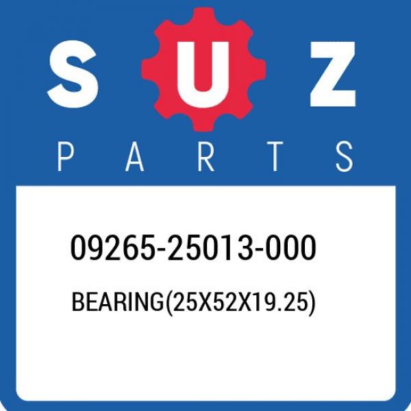 09265-25013-000 Suzuki Bearing(25x52x19.25) 0926525013000, New Genuine OEM Part #1 image